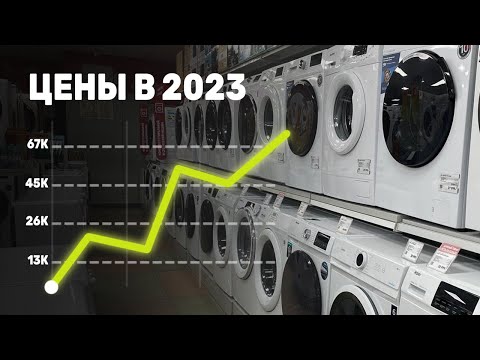 Цены на стиральные машины в 2023 году / Обзор из магазина