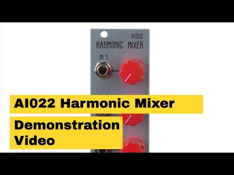 AI Synthesis AI022 Harmonic Mixer Built and Tested Eurorack Module Silver image 2
