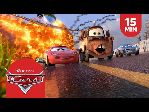 Os Melhores Momentos de Relâmpago McQueen e Mate! | Carros