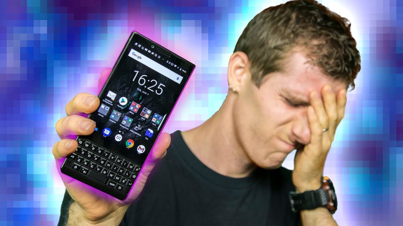 I used this for a MONTH ☹ - Blackberry Key2