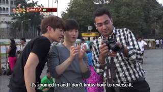 Suho And Minho. Funny Moment in India - Day 1