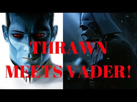 How Thrawn met Darth Vader and found out about the Death Star! Star Wars Facts