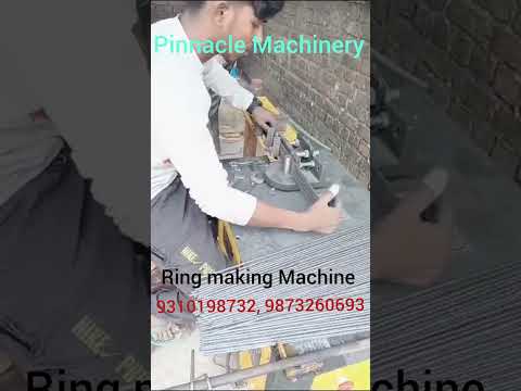 Semi Automatic Steel Wire Ring Making Machine