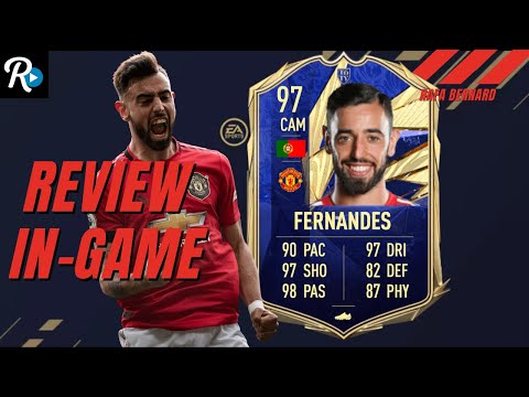 BRUNO FERNANDES 97 TOTY REVIEW FIFA 21