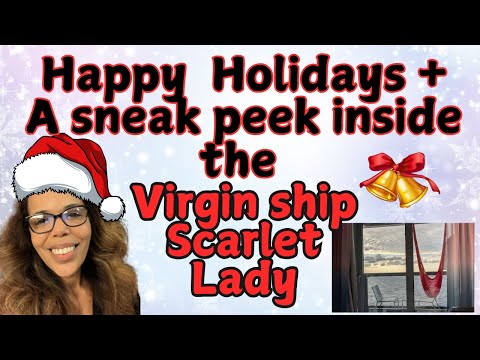 Thumbnail for Happy Holidays!! LipeDiva at Sea aboard the Scarlet Lady + a sneak peek of the ship!