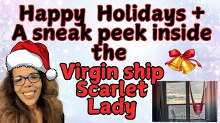 Happy Holidays!! LipeDiva at Sea aboard the Scarlet Lady + a sneak peek of the ship!