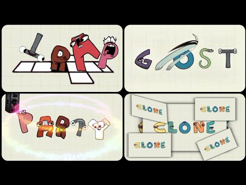 Alphabet Lore animation | alphabet lore parody compilation 