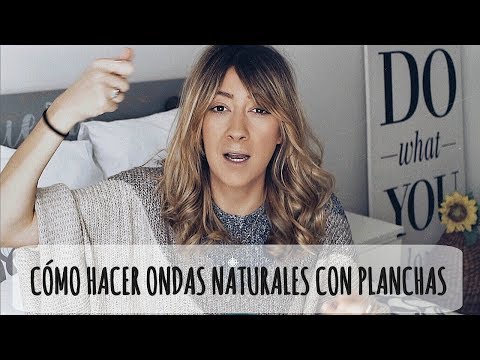 CÓMO HACER ONDAS NATURALES CON PLANCHA |LOOKANDCHIC|
