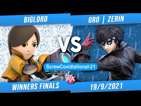 ScrewCovidtational-21 - BigLord (Mii Gunner) vs ORO | Zerin (Joker) - Winners Finals