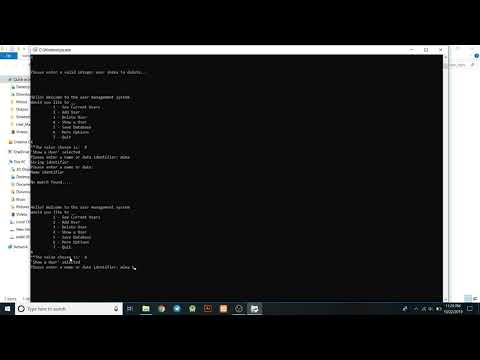 User Management System In Python With Source Code Source Code Projects