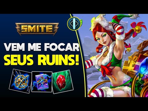 Pode me focar BANDO DE RUIM! NU WA MID - ⚡ Smite BR Conquista