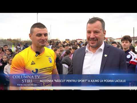 THE ACTION "BORN FOR SPORTS" HAS ARRIVED AT POIANA LAKULUI