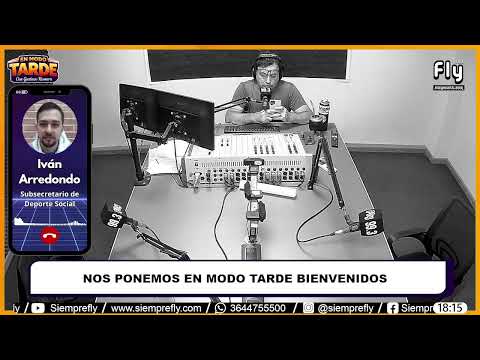 🔴𝗖𝗢𝗠𝗨𝗡𝗜𝗖𝗔𝗖𝗜𝗢́𝗡 𝗧𝗘𝗟𝗘𝗙𝗢́𝗡𝗜𝗖𝗔┃Iván Arredondo - Subsecretario de Deporte Social y Comunitario
