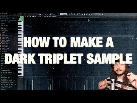 Making a DARK TRIPLET SAMPLE Beat w/ One-Shots (Lil Baby, Gunna, Drake) | FL Studio