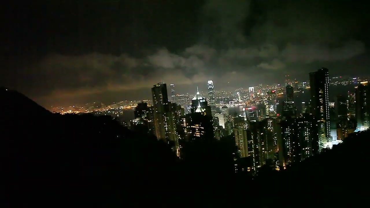 太平山頂夜景
