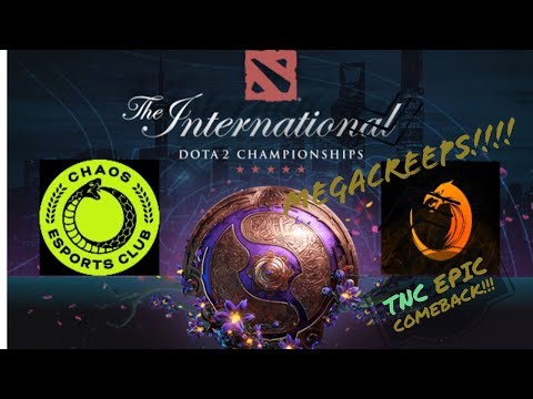 DOTA2 Ti9 - TNC VS. CHAOS biggest comeback!! Megacreeps!!
