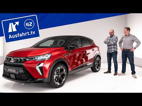 Alles Neue in 2 min zum 2024 Mitsubishi ASX Facelift - Sitzprobe, Premiere, kein Test deutsch