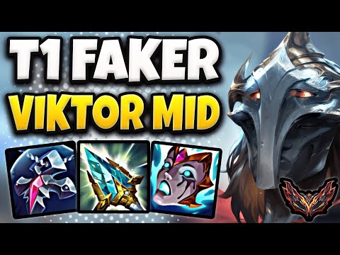 T1 Faker Viktor vs Leblanc [ MID ] Patch 25.8 Korea Grandmaster ✅