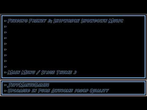 Feeding Frenzy 2: Shipwreck Showdown Music - Main Menu / Level Theme 3 [1080p HD]