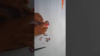 How to Make Rakhi at Home! Raksa Bandhan! #shorts #youtubeshorts #viralvideo #myfirstshortvideo