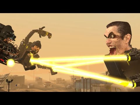 What if gman was real in Skibidi Toilet 60 *LOUD SOUNDS WARNING D:*