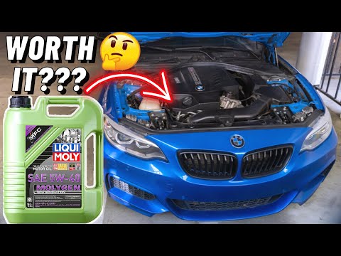 BMW N55 Oil Change Review of Liqui Moly Molygen
