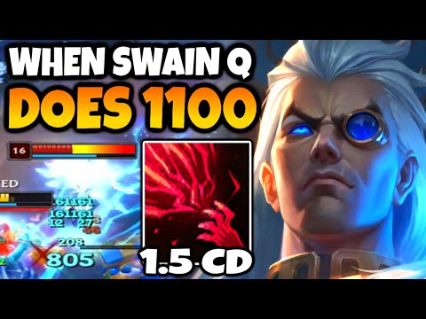 SWAIN MID has become S TIER after the BUFFS