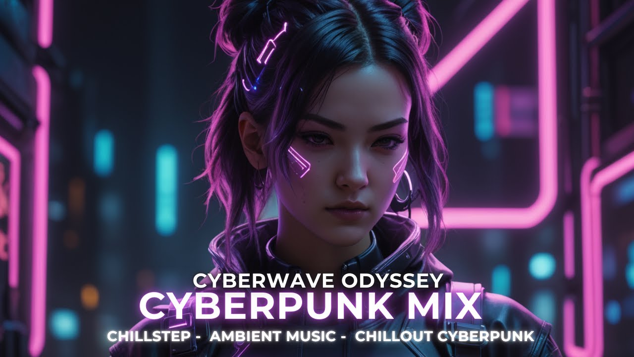 1 Hour of Futuristic Cyberpunk Chillstep Mix | Immersive Beats for Focus & Relaxation