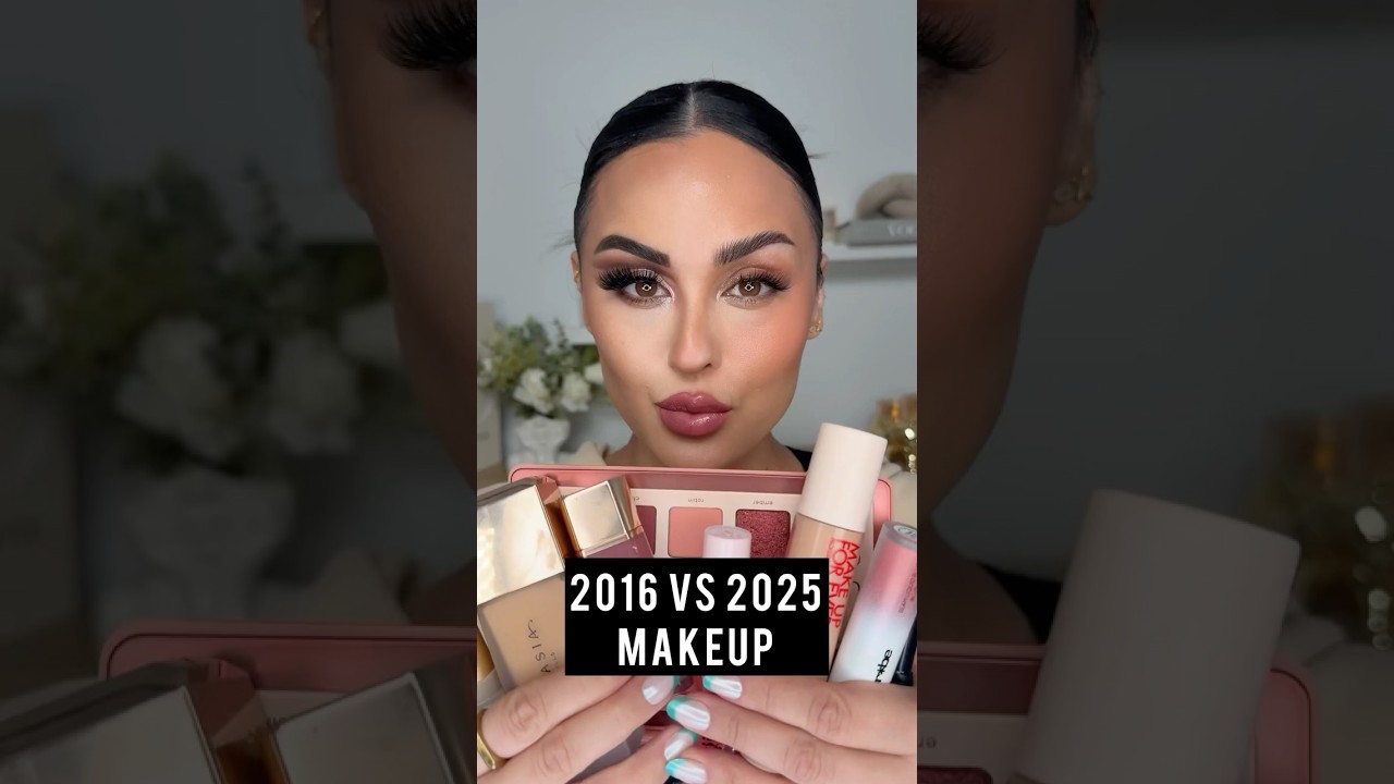 2016 Vs 2025 Makeup l Christen Dominique