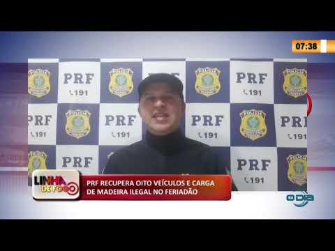 PRF recupera oito veiÌculos e carga de madeira ilegal no feriadaÌƒo (18 05 20)