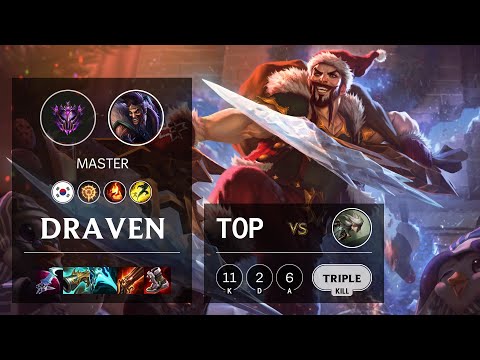 Draven Top vs Camille - KR Master Patch 11.21