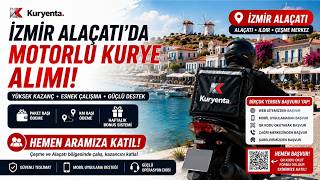 İzmir Çeşme Motorlu Kurye Alımı | Haftalık Bonus + KM Ücreti | Kurye İş İlanı 20