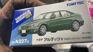 トミカ開封動画　Vol.658 TLV TOYOTA ALTEZZA RS200 Lエディション