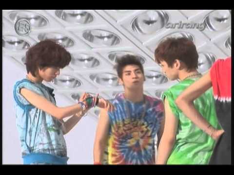 090602 ArirangTV Showbiz Extra SHINee MV 촬영 현장 샤이니
