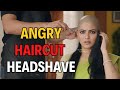 Angry Kajal S EXTREME Headshave Transformation To Smooth Bald Head