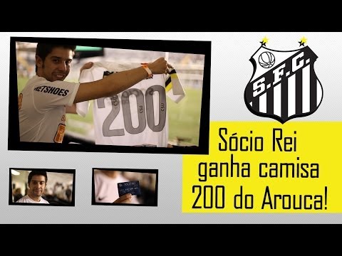 Sócio Rei ganha camisa 200 do Arouca!