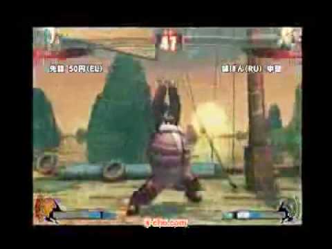 Street Fighter 4 50 Yen vs. Dhalsim, Rufus and Sagat  Kansai National Qualifers Part 1