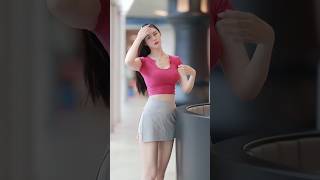 beautiful girl street fashion outfits style #tiktok #chinesefashion #mejoresstreetfashion #shorts