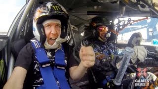 GoPro: Gymkhana Ride Along ft. Nick Swardson and Ken Block - Summer X Games Los Angeles 2013