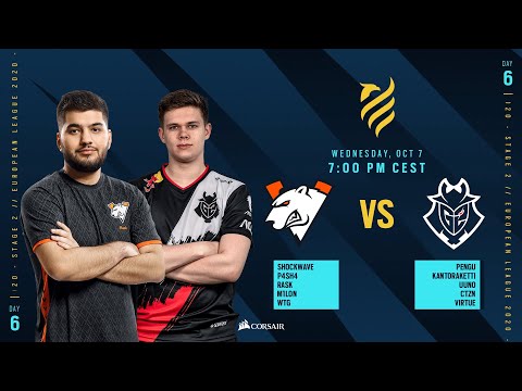 G2 Esports vs Virtus.Pro // Rainbow Six European league 2020 - Stage 2 - Playday #6