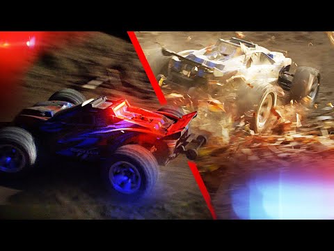 RC LED Light Kit Action After Dark | @Traxxas Rustler 4X4 VXL