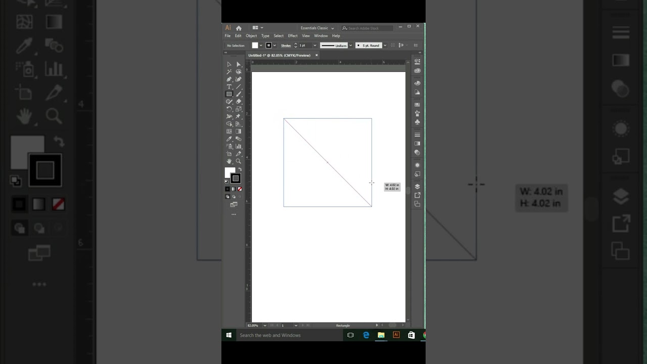 How to Drag Rectangle in Adobe Illustrator