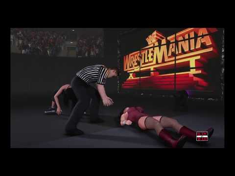 WWE 2K19 Kendall Jenner vs Kylie Jenner