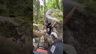 Video thumbnail of Bar Exam, V6. Squamish
