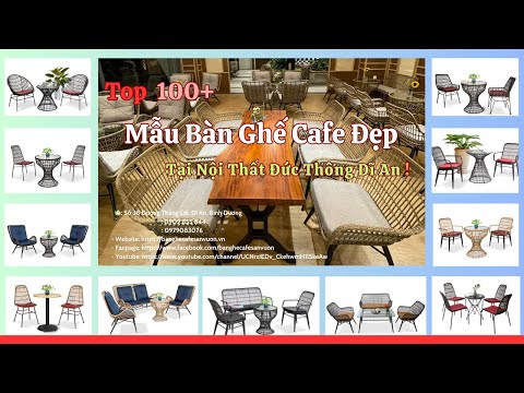 hình ảnh Video giới thiệu sản phẩm Top 100+ Mẫu Bàn Ghế Cafe Đẹp Tại Nội Thất Đức Thông Dĩ An 64
