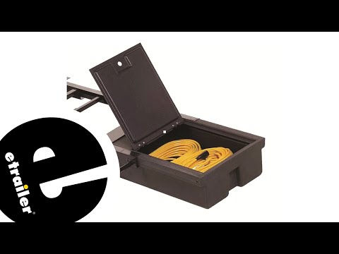 etrailer | What to Know About the Lippert Underchassis Double Bin Storage Unit for RVs
