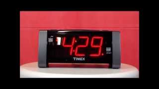 Timex T235B Extra Large Display Clock Radio w/ Dual Alarms