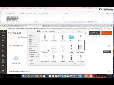 Magento 2 size product upload