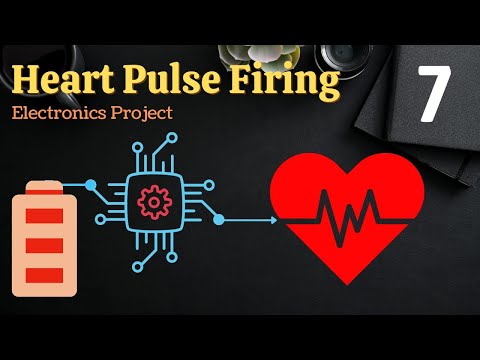 Heart Pulse Firing LEDs Electronics Project ElectronicsProject EngineeringProject