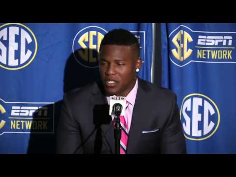 Pharoh Cooper at SEC Media Days